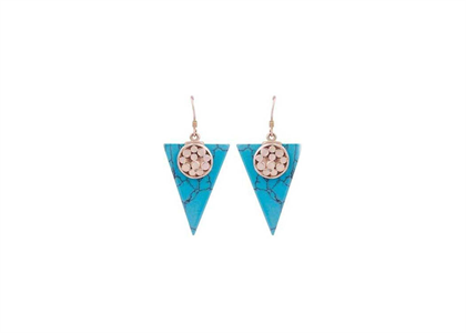 2 Tone Plated | Chandelier Earrings